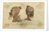 The Head Dress of the Wappo Negro's, Ivory Coast, Africa by Gabriel Bray
