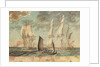 Two small Royal Navy frigates by Gabriel Bray