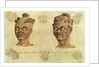 'The Fantyman Head Dress, Gold Coast, Africa' [Bray album] by Gabriel Bray