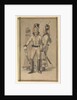 Figures in Russian (?) military uniform by Gabriel Bray