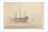 Chinese junks by James Henry Butt