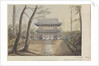 'Tozenji, Yedo. (Residence of Sir R. Alcock)' [Tokyo, Japan] by James Henry Butt
