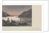 The arrival of HMS 'Pearl' and 'Sylvia' at Sakitsu Ura, Amakasu Island, Japan by James Henry Butt