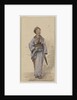A Japanese girl with a parasol by James Henry Butt
