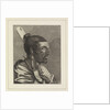 Head of a New Zealander, with a comb in his hair by Sydney Parkinson