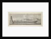 Plates of Captain Cook Voyages, Volume I. A war canoe of New Zealand, with a view of Gable End foreland by Sydney Parkinson