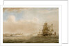 The British fleet off Kronborg Castle, Elsinore, 28 March 1801 [before the Battle of Copenhagen] by Nicholas Pocock