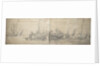 Two kaags ashore on the end of a hard by Willem van de Velde the Elder