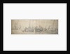 Two kaags ashore on the end of a hard by Willem van de Velde the Elder