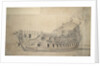 Portrait of the 'Lennox', 70 guns, built at Deptford in 1678 and rebuilt in 1701 by Willem van de Velde the Elder