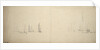 A galjoot and other craft in light airs by Willem Van de Velde the Younger
