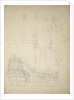 Portrait of the 'Middelburg'? 40 guns, a ship of the Zeeland Admiralty, built in 1653, and is last mentioned in 1691. by Willem van de Velde the Elder