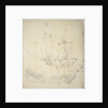 Portrait of a Dutch frigate by Willem van de Velde the Elder