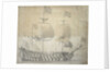 Portrait of the 'Britannia', 100 guns, built in 1682 and rebuilt in 1700 by Willem van de Velde the Elder