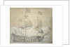 Portrait of the 'Britannia', 100 guns, built in 1682 and rebuilt in 1700 by Willem van de Velde the Elder