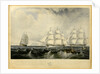 East India ship 'Vernon' by W.O. Geller