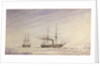 'Phoenix' and 'Breadalbane' in Melville Bay by Edward Augustus Inglefield