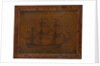 British warship by Robert Masters
