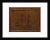 British warship by Robert Masters