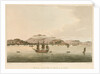 Mallacca, with the 'Hope' at anchor in the roads by James Wathen