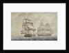 Two Dutch frigates by unknown