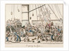 Crossing the Line by George Cruikshank
