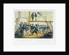English sailors & French soldiers. A Dance on board HMS Vulture Augt 7' by Edwin Thomas Dolby