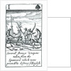 1588 Armada Playing Cards, I of Spades. 'Severall Strange Weapons taken from the Spaniard which were provided to destroy ye English' by unknown