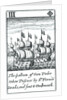 1588 Armada Playing Cards, III of Diamonds. 'The Galleon of Don Pedro taken Prisoner by Sr Francis Drake, and sent to Dartmouth' by unknown