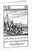 1588 Armada Playing Cards, VII of Diamonds. 'The Army of 20000 souldiers laid along ye Southern Coast of England' by unknown