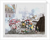 Die blutige Schlacht von Algier, den 26 August 1816 by Johann Michael Voltz