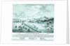 Print of Lord Exmouth's fleet at the City of Algiers, 27th August 1816 by de Bourville