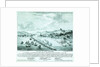 Print of Lord Exmouth's fleet at the City of Algiers, 27th August 1816 by de Bourville