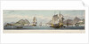HMS 'Imogene' and 'Andromache' passing the batteries of the Bocca Tigris by Haghe