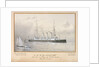 HMS 'Gladiator' launched at Portsmouth 8 December 1896 by H. Coish
