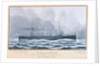 HMS 'Forte' launched at Chatham 9 December 1893 by P.A. Chinnery