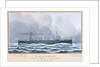 HMS 'Forte' launched at Chatham 9 December 1893 by P.A. Chinnery