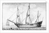 Navis Mercatoria Hollandica vulgo Vliet by Wenceslaus Hollar