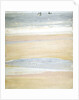 Beach Scene with Seagulls and Fishing Craft by William Lionel Wyllie