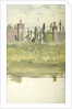 The Gates to a Garden or Cemetery by William Lionel Wyllie