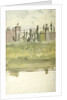 The Gates to a Garden or Cemetery by William Lionel Wyllie