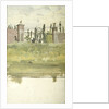 The Gates to a Garden or Cemetery by William Lionel Wyllie