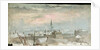 Study of Rooftops in the Snow by William Lionel Wyllie
