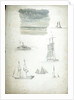 Study of Sea and Sky, Sailing Ships and a Paddle Steamer by William Lionel Wyllie