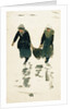 Two fisherwomen carrying the catch, Northern France by William Lionel Wyllie