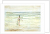 Study of a figure at the water by William Lionel Wyllie