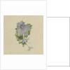 Blue flower with mauve centre, possibly sea holly by William Lionel Wyllie