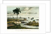 Cojimar (or Coximar) fort, Havana by F. Mialhe
