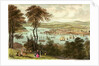 Devonport & the Hamoaze from Mount Edgecumbe. Six Views of the Picturesque Scenery of Plymouth by Newman & Co
