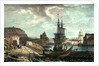 Stonehouse Bridge from Richmond Walk. Illustrations of Plymouth, Devonport, etc No.2 by GR Sartorius